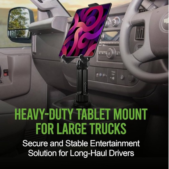 Tablet or Phone Cup Holder Mount - Picture 2 of 6